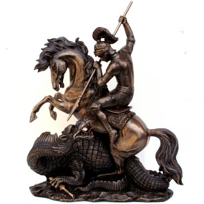 Mounted St George with Dragon